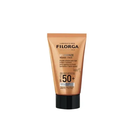 Filorga UV-Bronze face protector solar facial SPF50+, 40 ml