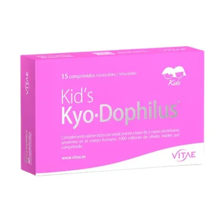 Vitae Kid's Kyo-Dophilus, 15 comprimidos