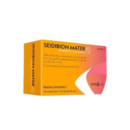 Vitaminas lactancia Seidibion Mater 30 comprimidos + 30 cápsulas blandas