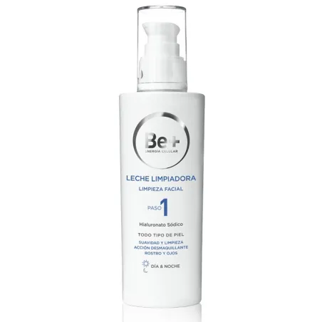 BE+ Leche Limpiadora Limpieza Facial, 200 ml