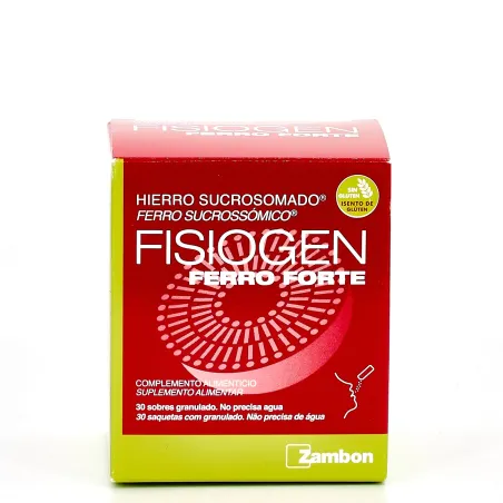 Fisiogen Ferro Forte, 30 sobres