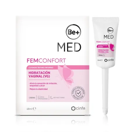 BE+ Med Femconfort  Hidratante Vulvar, 8x6ml