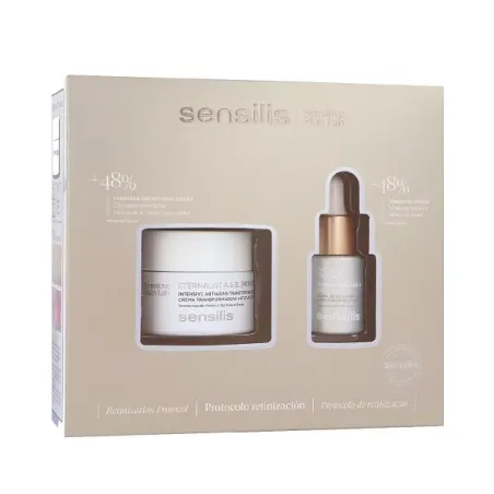 Sensilis OFERTA Eternalist AGE retinol crema, 50 ml + Origin Pro Serum