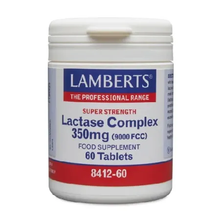 LAMBERTS Complejo Lactasa 350 mg, 60 comprimidos