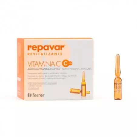 Ferrer Repavar revitalizante vitamina C, 20 ampollas