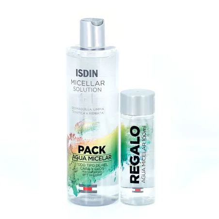 Isdin Solución Micelar 4 en 1, 400 ml