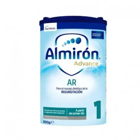 Almiron Advance 1 AR, 800 g: reflujo y regurgitación